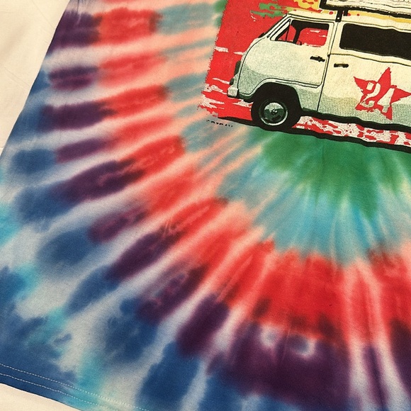 2024 Outllaw Music Festival Tie Dye Concert Souvenir T-Shirt for for NWOT - Picture 3 of 12